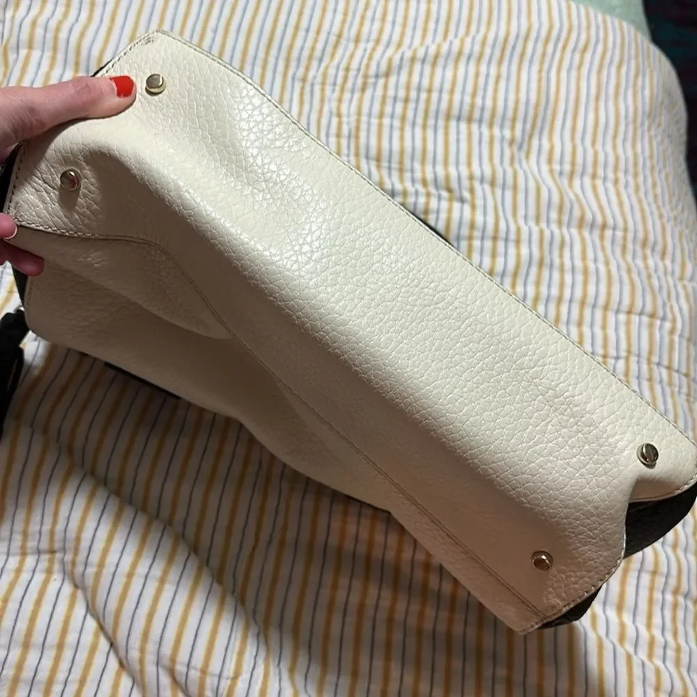 Kate Spade Black and Cream Women's Bag